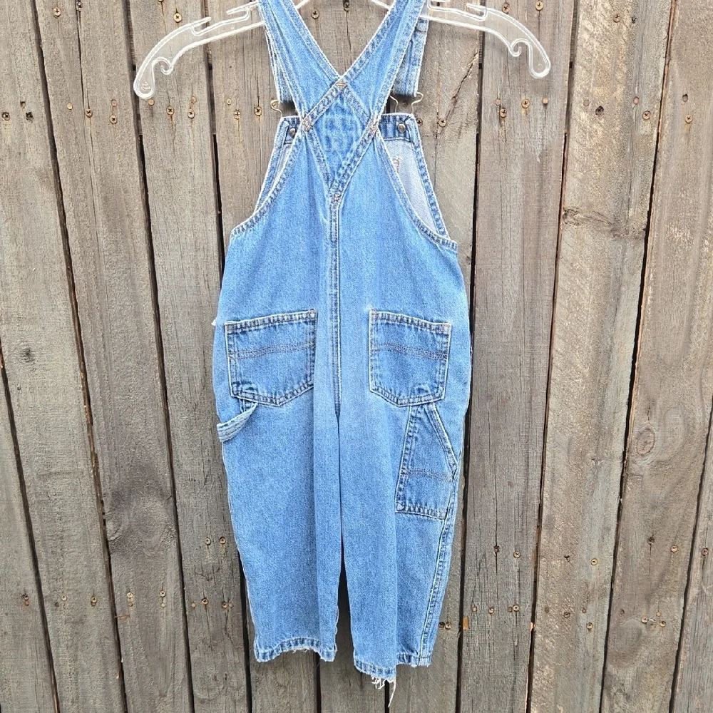 Old Navy Vintage Classic Light Blue Denim Overalls